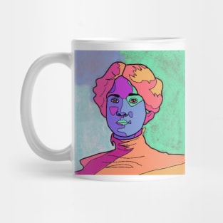 Victorian Fauvist Woman Mug